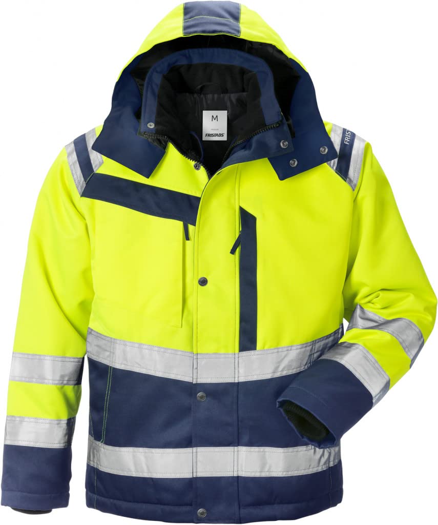 Fristad Kansas - Winter Jacket CL 3 4043 PP XX/Large Hi-Vis Yellow/Navy 119630-171 2XL XXL, XXL