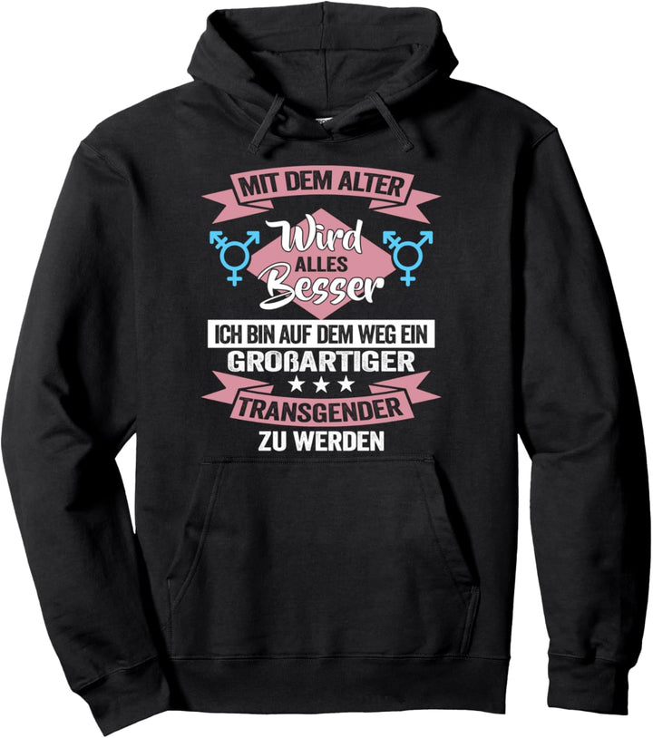 Ein grossartiger Transgender Geburtstag Transgender Pullover Hoodie