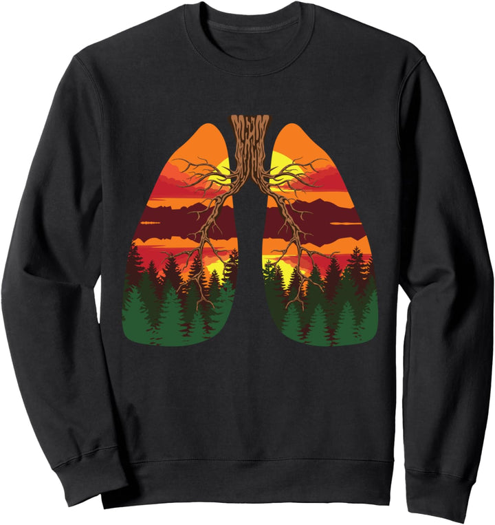 Lunge des Lebens Umweltschutz Umweltbewusstsein - Klimawandel Sweatshirt