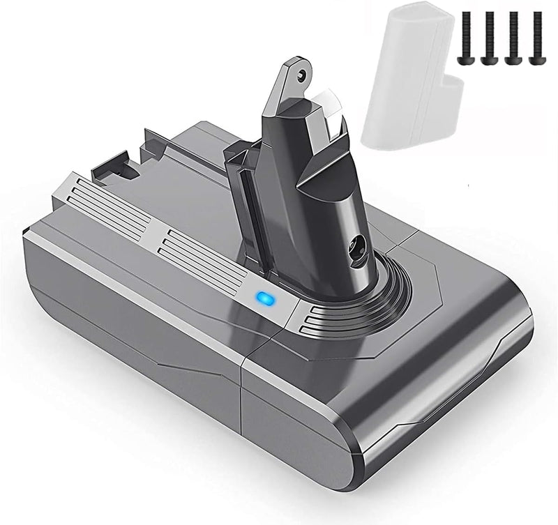 6, 000Ah Akku für Dyson V6,Ersatzakku für Dyson V6 Lithium Ionen V6 DC62 DC61 DC59 DC72 DC74 Dyson V