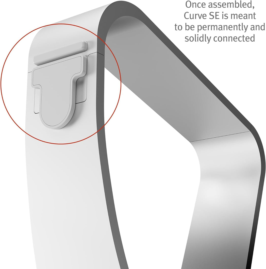 Twelve South Curve SE für MacBooks und Laptops | Aluminium Ergonomischer Desktop-Kühlständer für Zuh