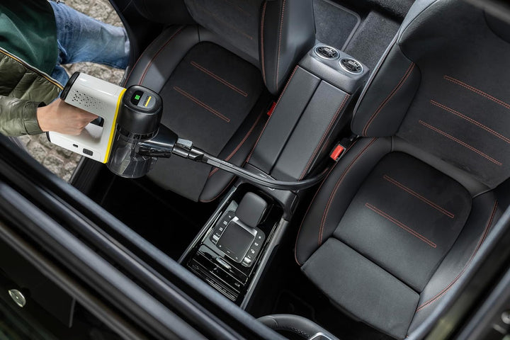 Kärcher Original Zubehör-Set für die Autoreinigung für Kärcher Akku-Staubsauger VC 4 bis 7, Schwarz