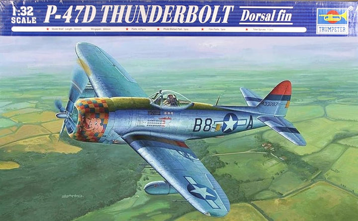 Trumpeter 02264 Modellbausatz P-47D-30 Thunderbolt &