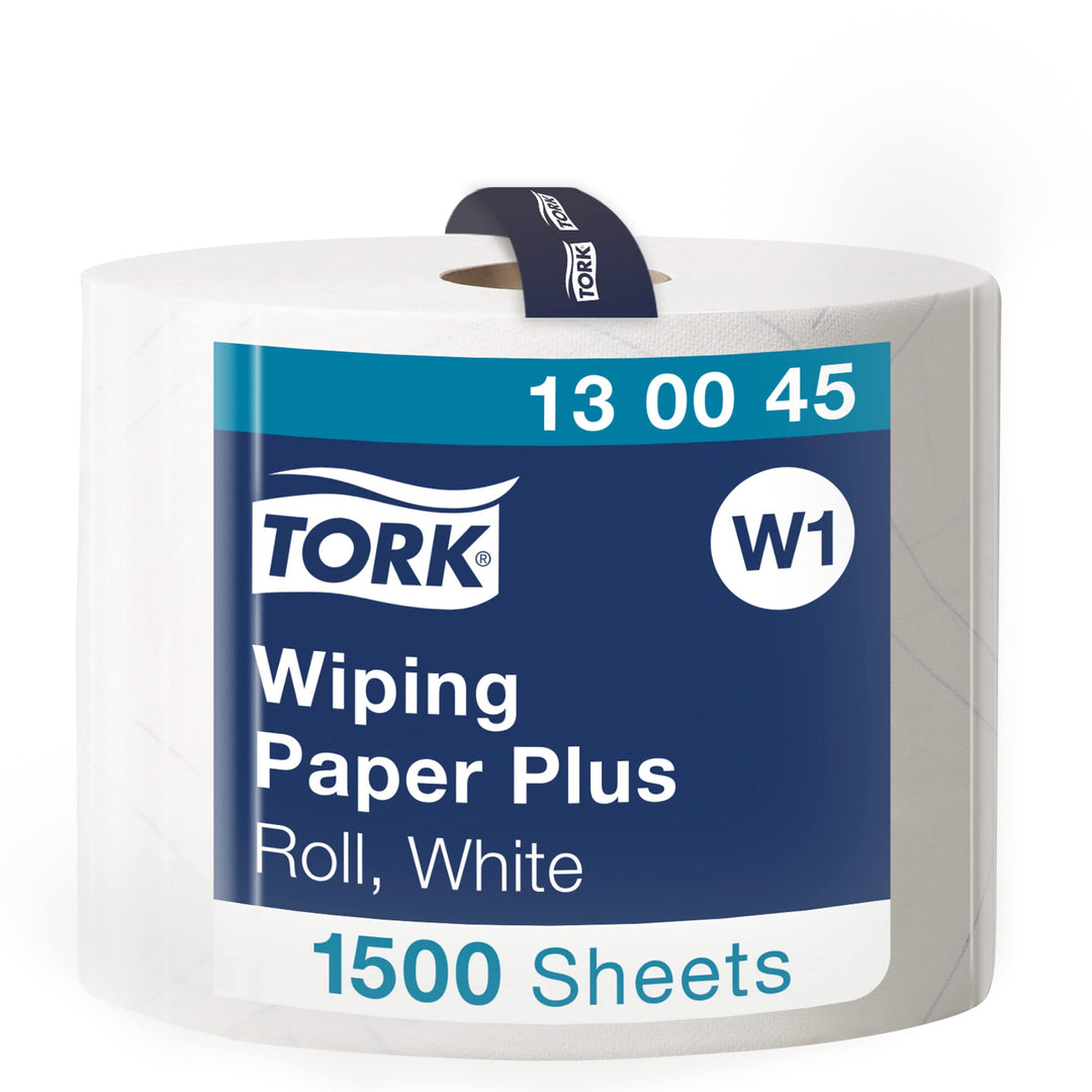 Tork 130045 Starke Mehrzweck Papierwischtücher für W1 Bodenständer- und Wandhalter-System / 2-lagige