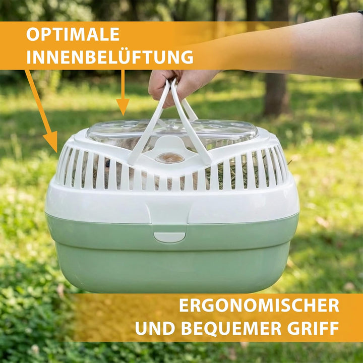 Ferplast Transportbox für Hamster und andere kleine Nagetiere Aladino Large Reisekäfig für Hamster,