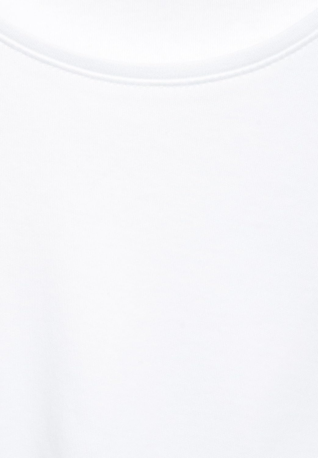 Cecil Damen Style Lena Basic T-Shirt Baumwolle XL Weiss Neu, XL Weiss Neu