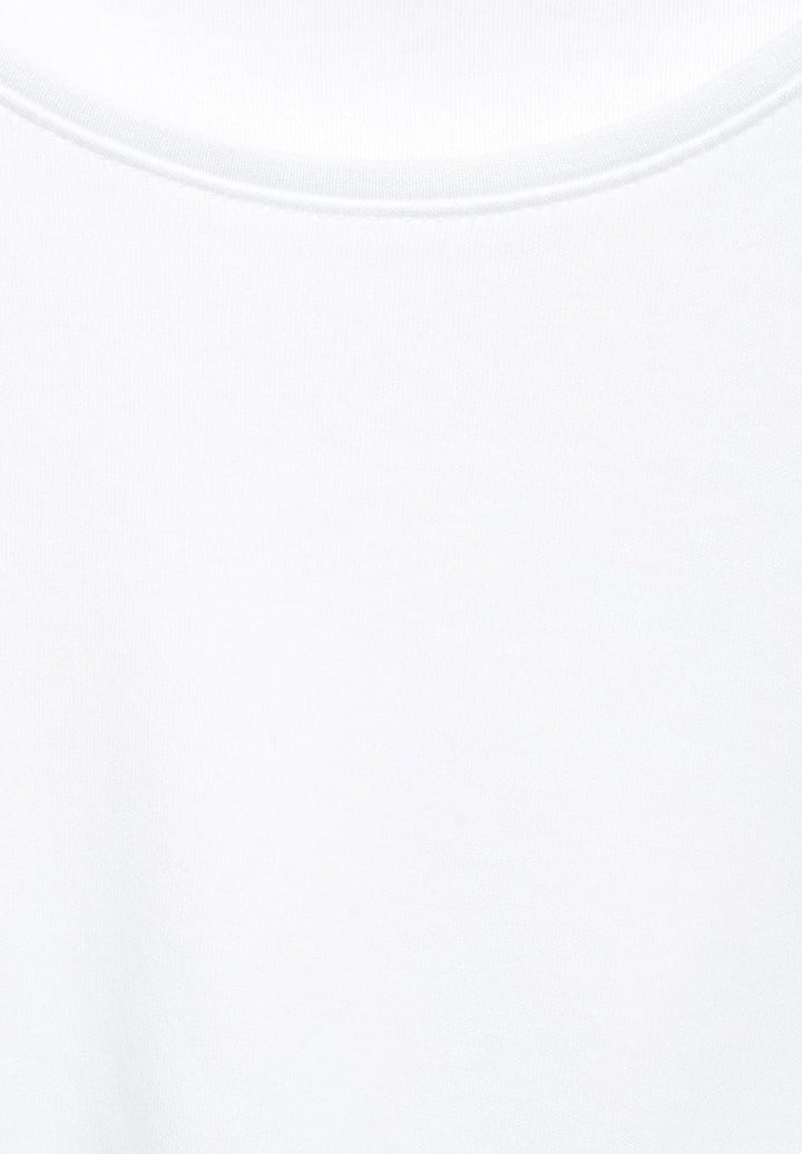 Cecil Damen Style Lena Basic T-Shirt Baumwolle XL Weiss Neu, XL Weiss Neu