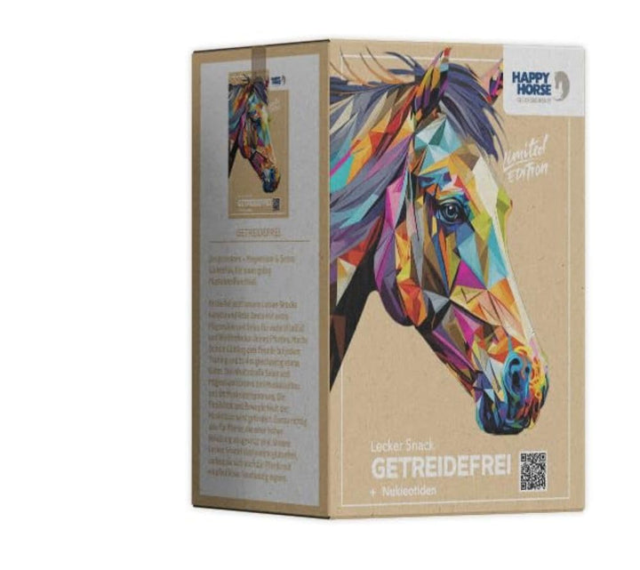 HAPPY HORSE Lecker Snack Getreidefrei | 800g | Pferdeleckerlis getreidefrei mit Nukleotiden & Vitami