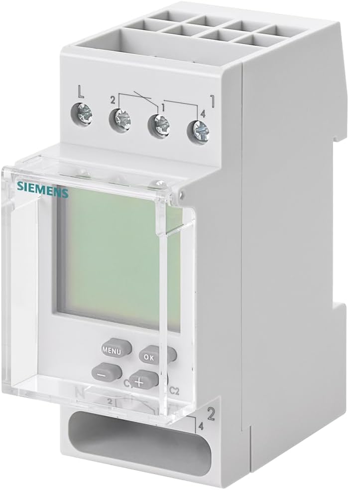Siemens SENTRON – Zeitschaltuhr Digital Top 2.0 2 Kanal 230 V AC 16 A
