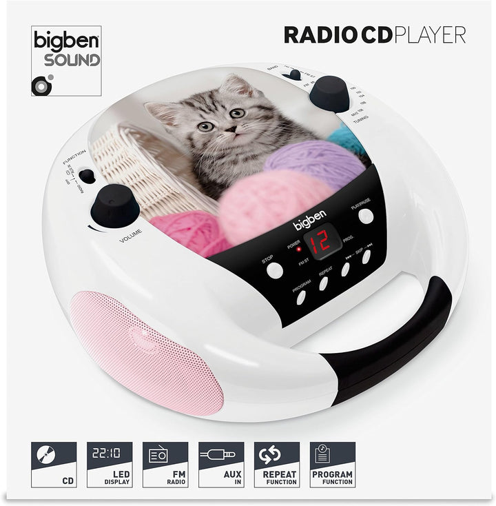 BigBen Interactive CD52 Radiorekorder (CD-Player)
