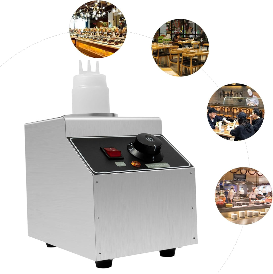 Elektrischer Schokoladenwärmer aus Edelstahl, 30-85 ℃ Elektrischer Schokoladenwärmer Kommerzieller E