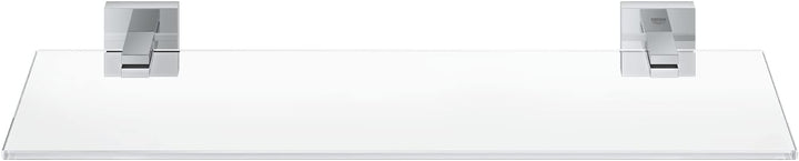 Grohe Start Cube - Glasablage (Stichmass: 380 mm, verdeckte Befestigung, Material: Glas/Material), C