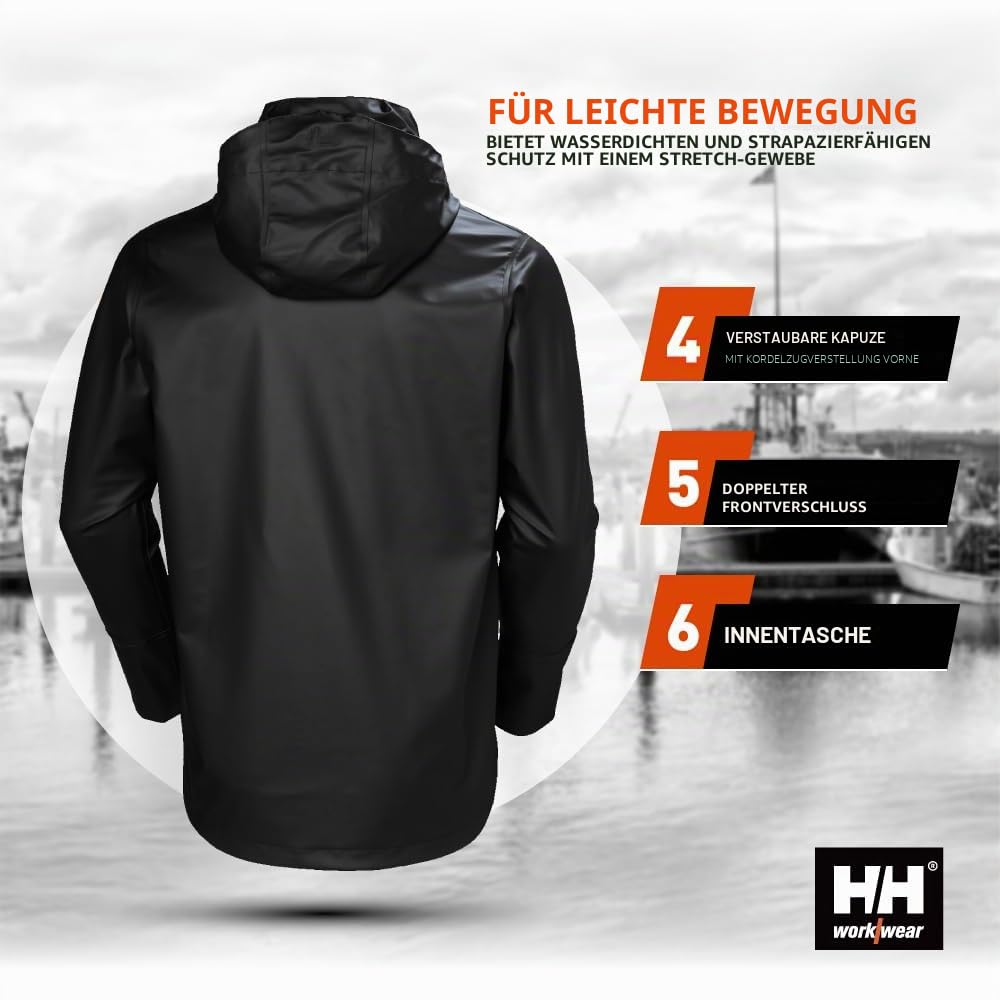 Helly Hansen Arbeitskleidung Unisex 140 Schwarz, 140 Schwarz