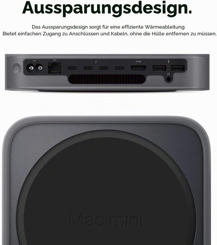 elago Silikonhülle Kompatibel mit Apple Mac Mini M2, M2 Pro [2023] Kompatibel mit Mac Mini M1 [2020]