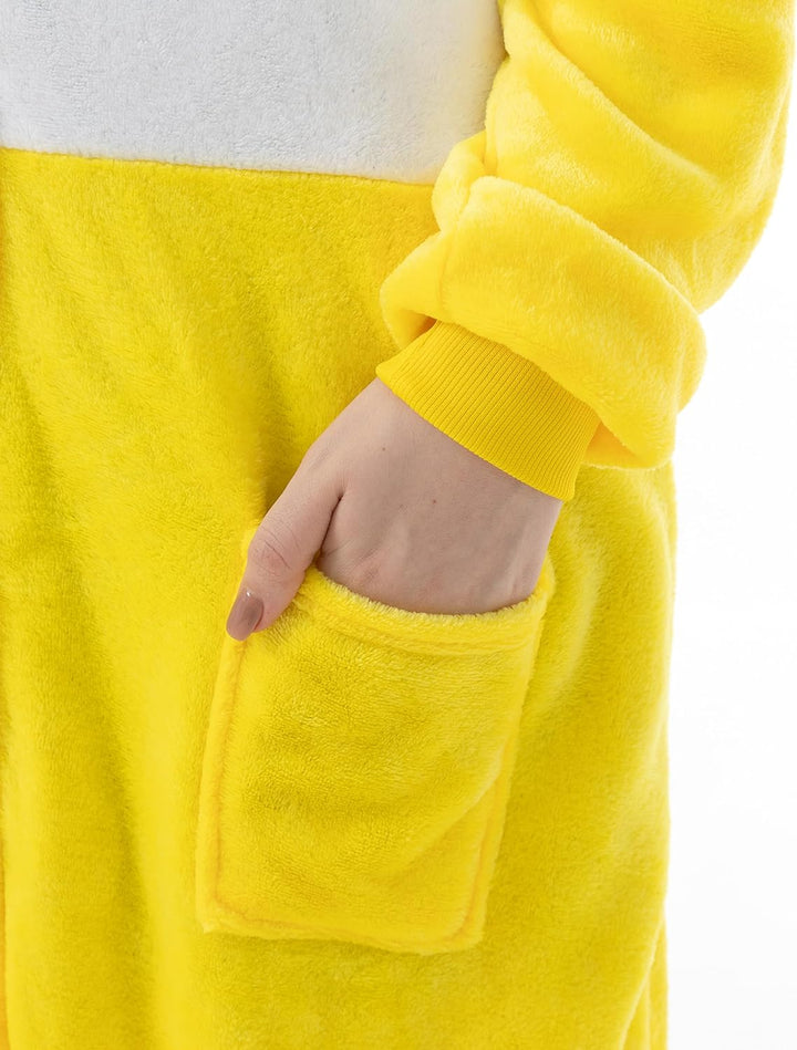 Katara 1744 (30+ Designs) Enten-Kostüm Küken, Unisex Onesie/Pyjama-Qualität für Erwachsene & Teenage