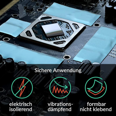 ARCTIC TP-3 Wärmeleitpad: Premium Performance Thermal Pad, 200 x 100 x 1,5 mm (2 Stück) - Hohe Leist
