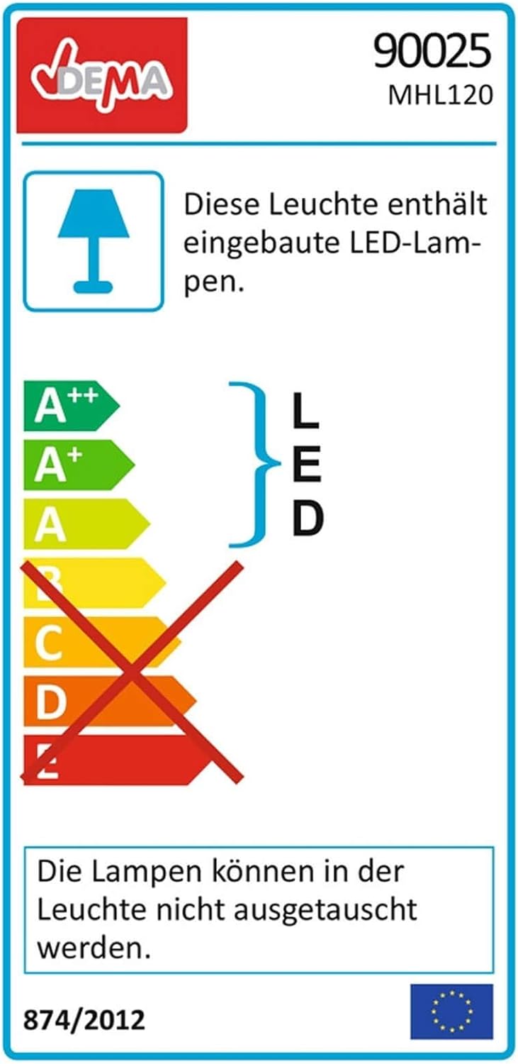 DEMA Motorhaubenleuchte 36 LED