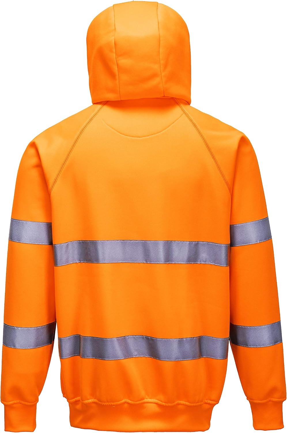 Portwest Warnschutz-Kapuzen-Sweat-Shirt, Grösse: XXXL, Farbe: Orange, B304ORRXXXL 3 XL orange, 3 XL