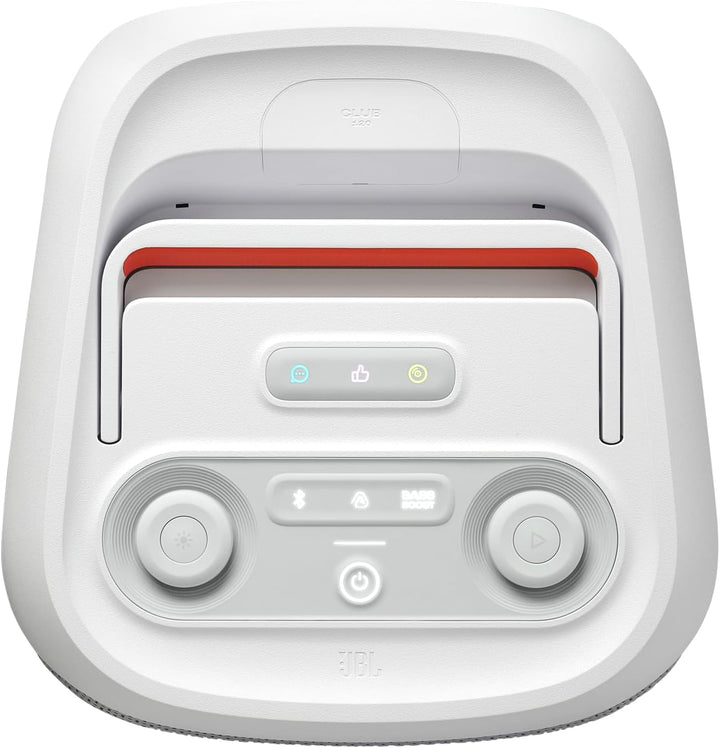 JBL Partybox Club120 mit Bluetooth Lautsprecher weiss