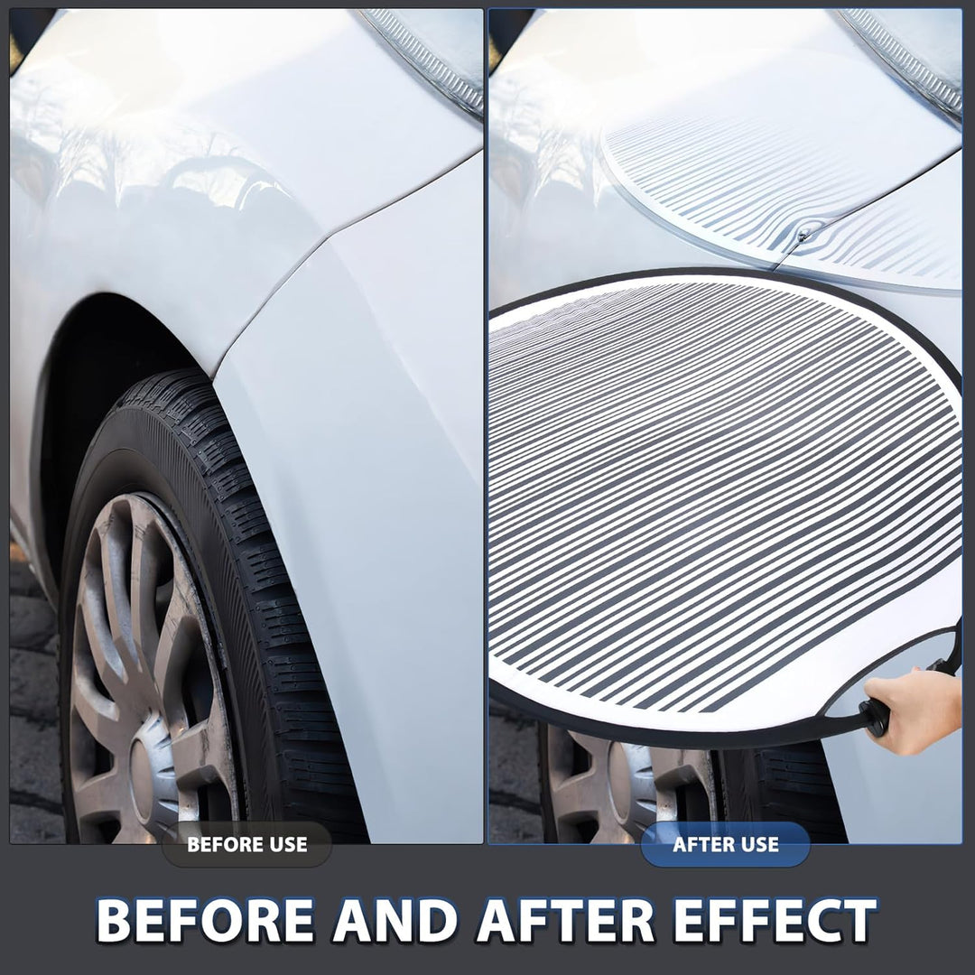 Dellenreflektorboard 80 cm Faltbar Streifen Reflektor Auto Line Board Flexible LED Linie Dent Panel