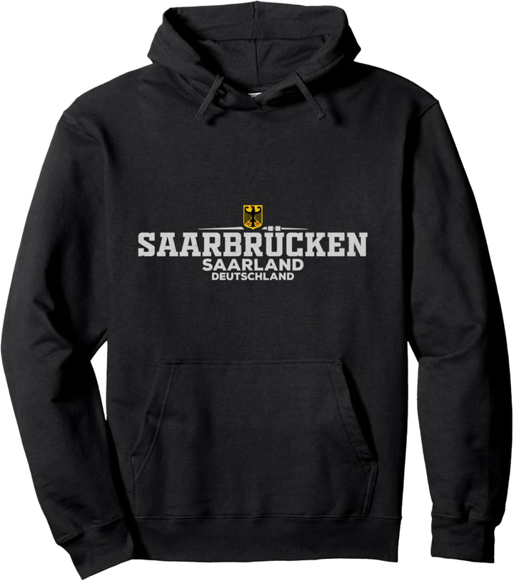 Saarbrucken Germany Vintage Pullover Hoodie