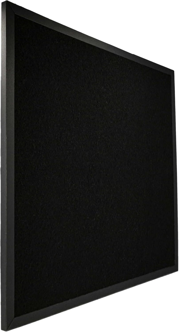 vhbw 2X Aktivkohlefilter kompatibel mit Lux Aeroguard 4 S Luftreiniger - Luftfilter Schwarz