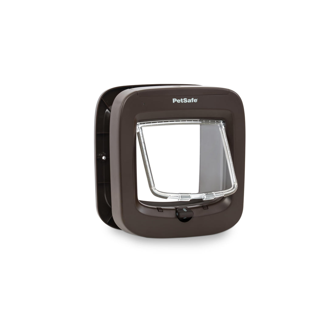 PetSafe Mikrochip-aktivierte Katzenklappe, exklusiver Einstieg, einfache Installation, manuelle 4-We