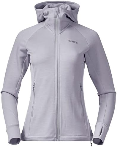 Bergans Ulstein Wool Hood W Jacket XS Aluminium, XS Aluminium