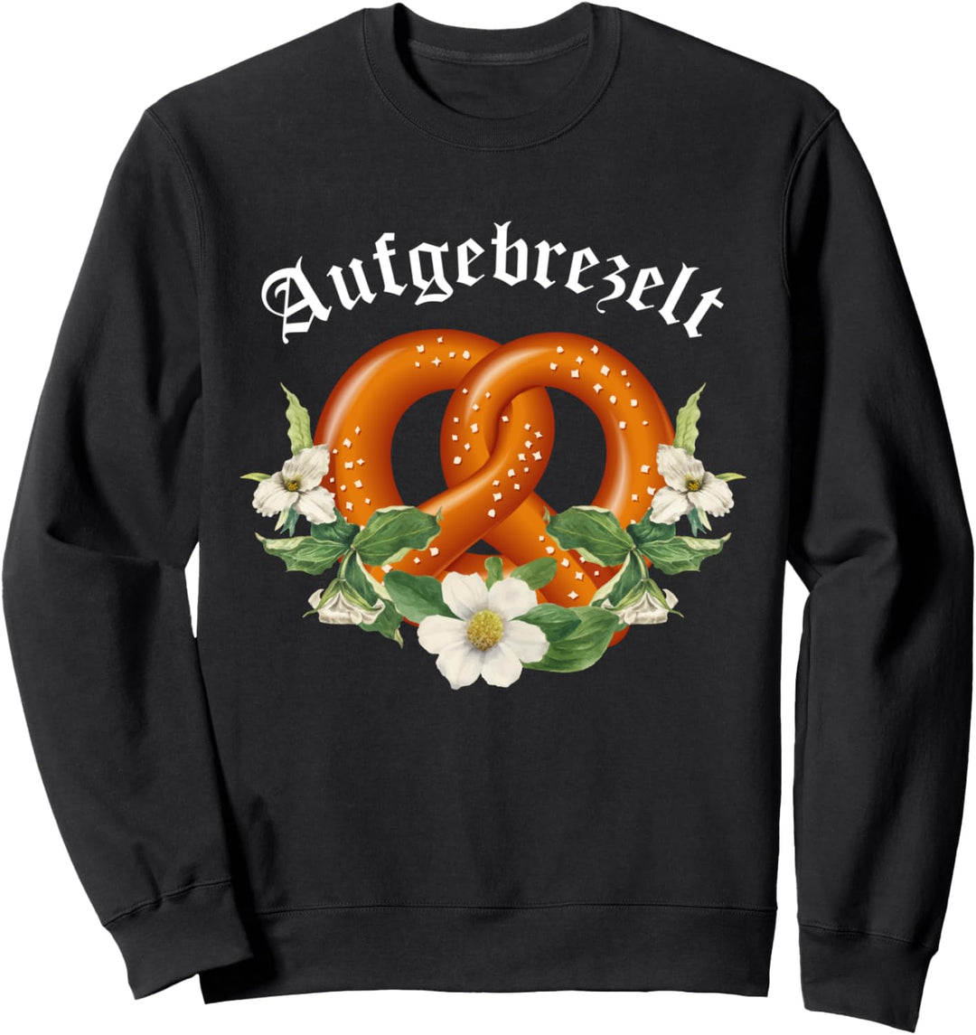 Ersatz Dirndl Aufgebrezelt Brezel Trachten Dirndl Ersatz Sweatshirt