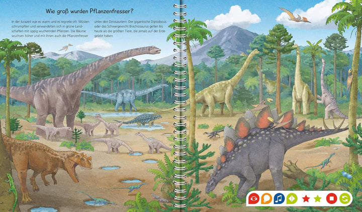 tiptoi® Wieso? Weshalb? Warum? Wir entdecken die Dinosaurier: Nur zusammen mit dem tiptoi-Stift spie