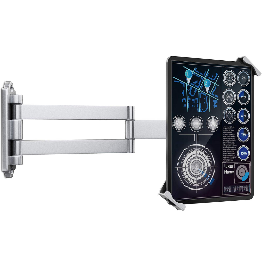 AboveTEK Tablet Wandhalterung iPad Ständer für 7-11Zoll Tablets/iPad/Galaxy Tab/Slate/Fire Tablet Ha