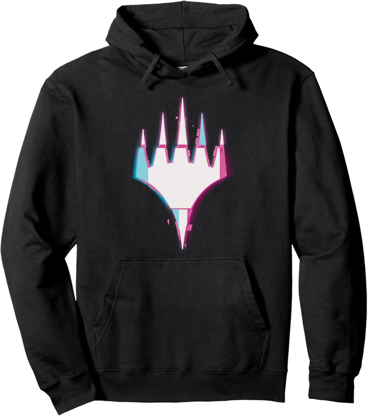 Magic The Gathering Neon Dynasty Planeswalker Symbol Pullover Hoodie