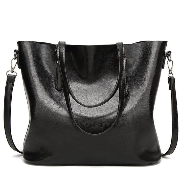 Coolives Damen Tote Shopper Tasche Schultertasche mit Schultergurt Umhängetasche Handtasche aus PU-L