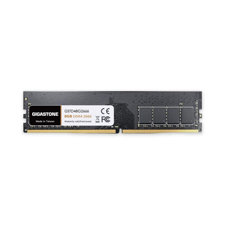 【DDR4 RAM】 GIGASTONE 8GB DDR4 2666MHz (2400MHz or 2133MHz) PC4-21300(PC4-19200/17000) CL19 1.2V UDIM