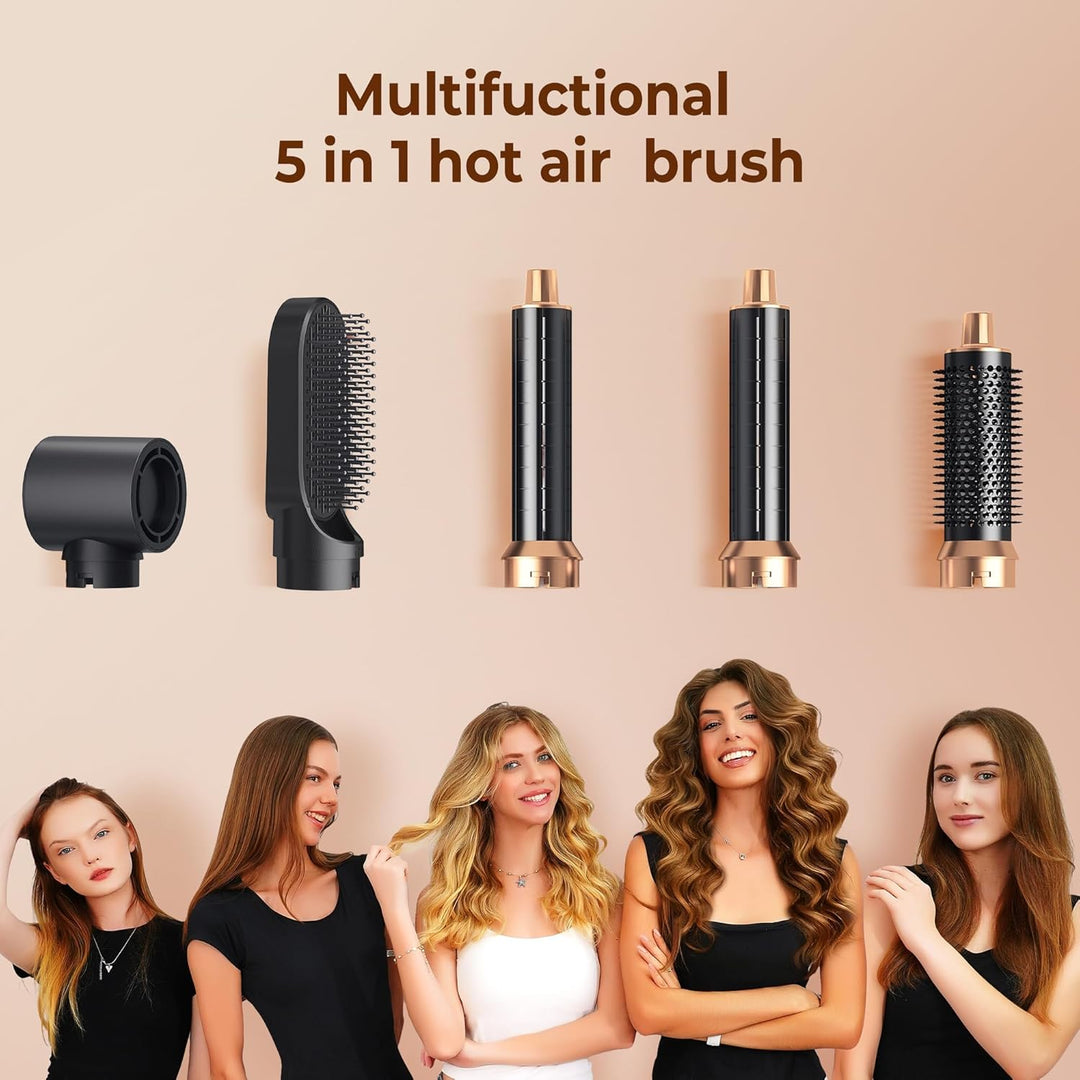 Pro Air Brush 5 in 1 Haarstyler Hairstyler Warmluftbürste 5 in 1 Atopskins Airbrush 5 In 1 Air Style