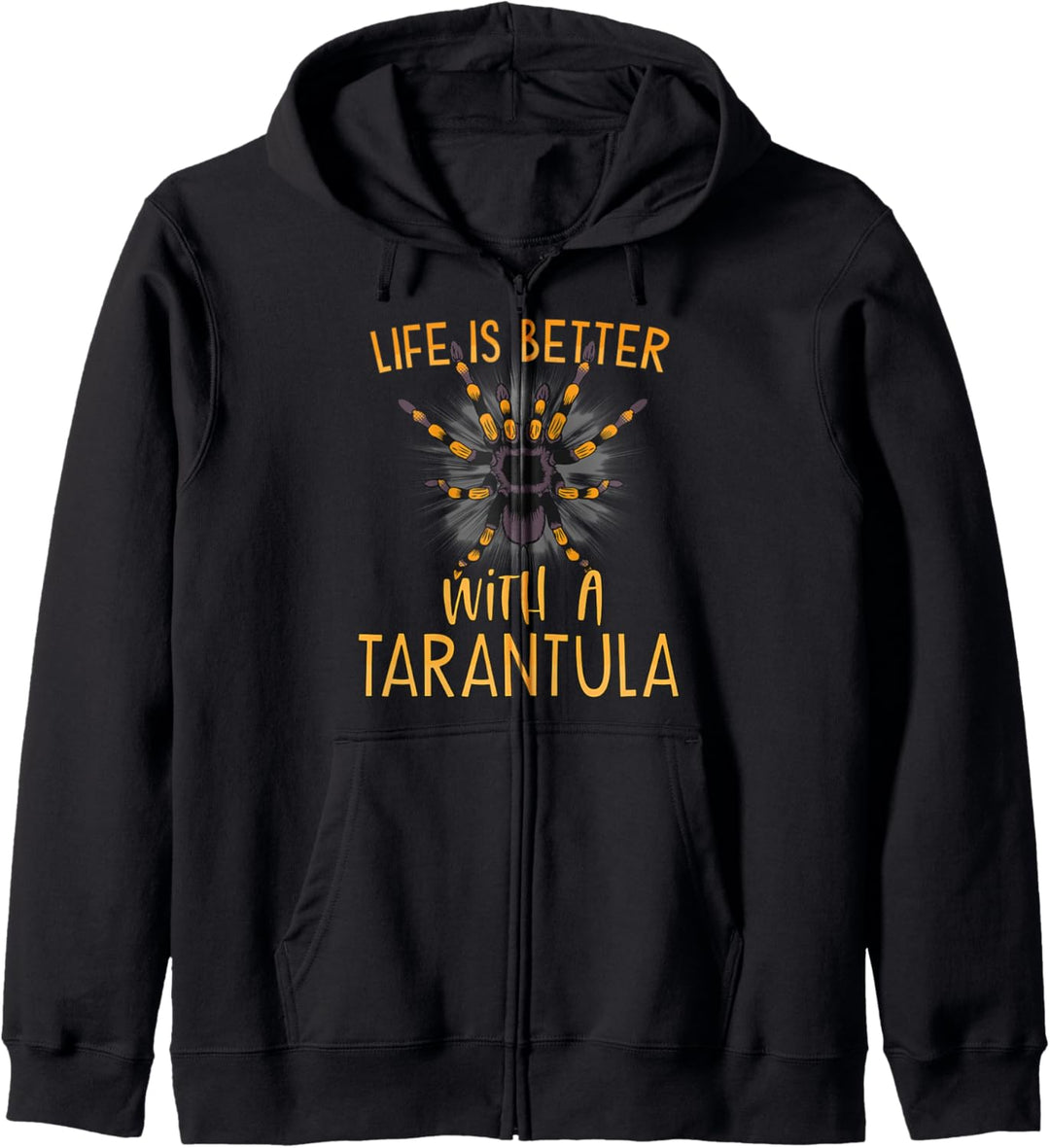 Tarantula Spider Keeper Mit einer Vogelspinne ist das Leben besser Kapuzenjacke