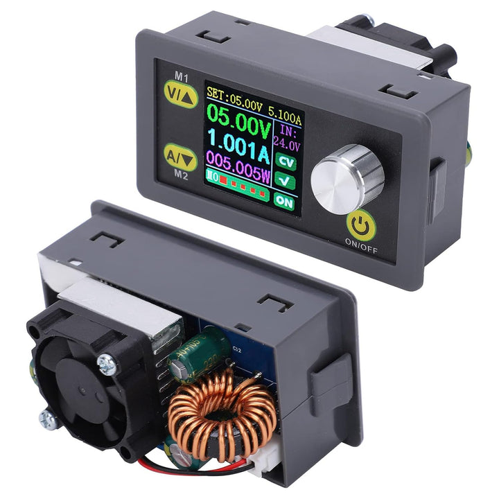 Buck Boost Converter Programmierbares Variables Spannungsmodul Netzteil Converter Farbbildschirm LCD