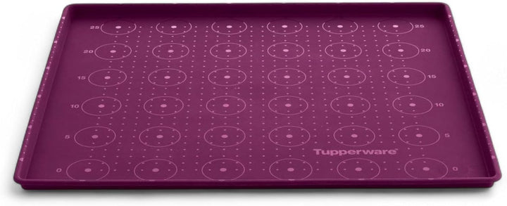 TUPPERWARE Backen Silikon Backunterlage lila Dauer-Backunterlage Teig Easyplus