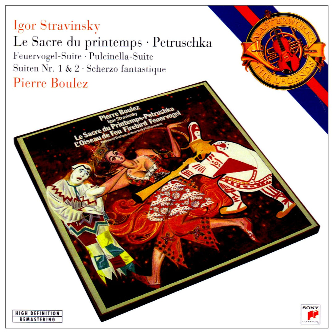 Le Sacre du Printemps, Audio-CD