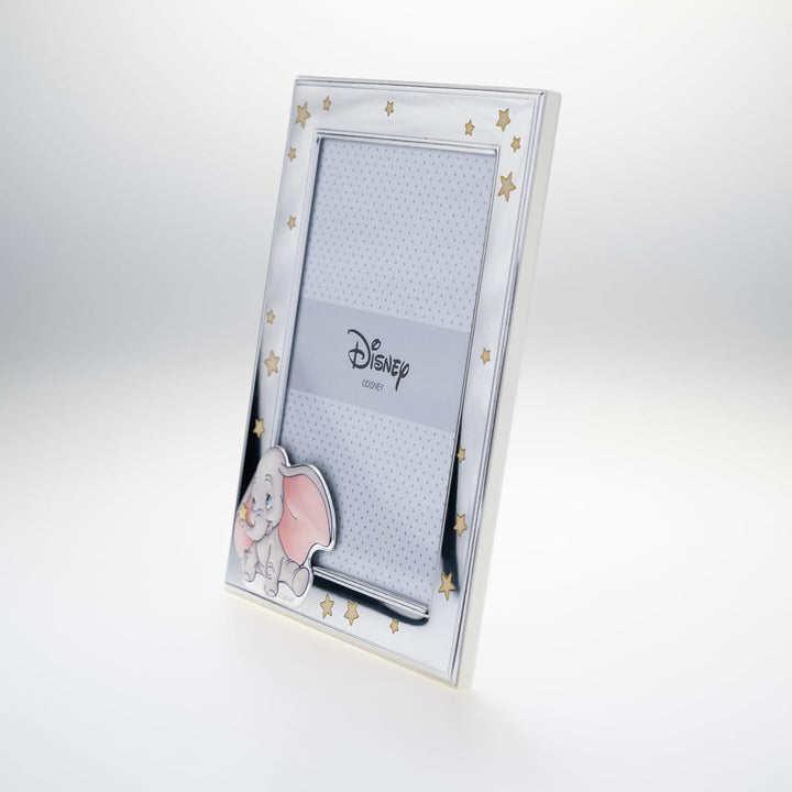 VALENTI & CO. Disney Baby - Dumbo Bilderrahmen Silber für Kinder, Geschenkidee Taufe, Geburt oder Ge