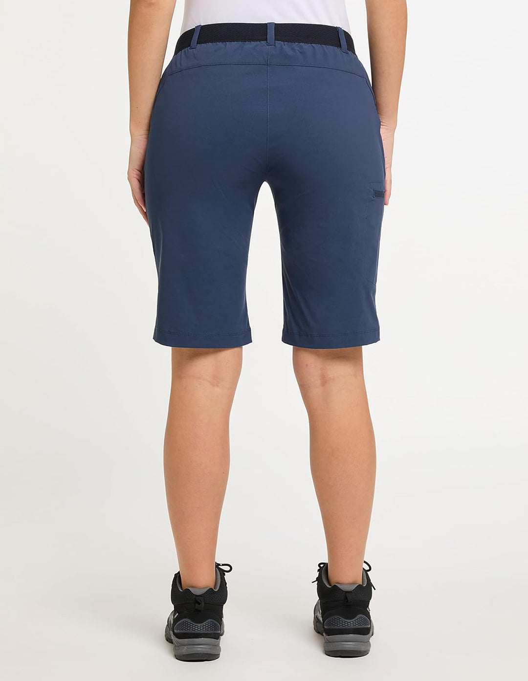 HOT sportswear Damen Wanderhose Ottawa Bermuda 36 Denim Blue, 36 Denim Blue