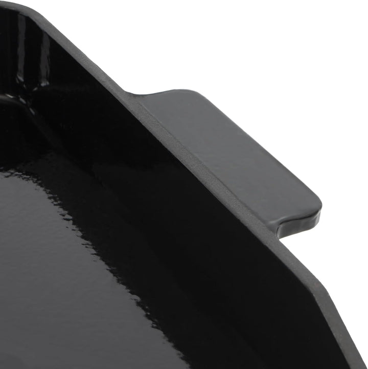 BBQ-Toro Gusseisen Grillplatte emailliert | 59 x 41 cm | BBQ Plancha, Grillplancha | Rechteckig, Uni