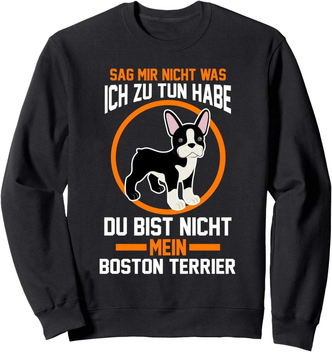 Hunde Hundebesitzer Boston Terrier Sweatshirt
