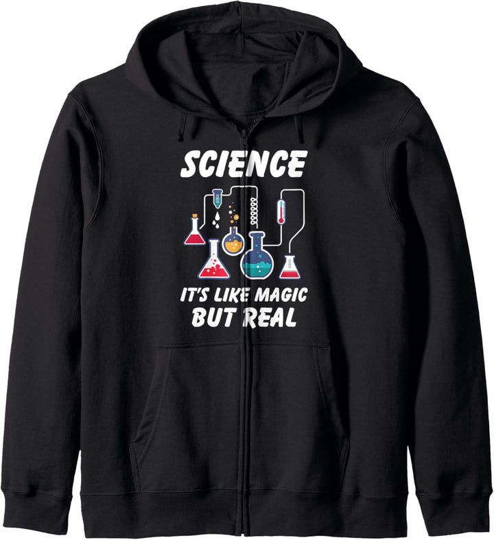 Science it's like magic but real Kapuzenjacke
