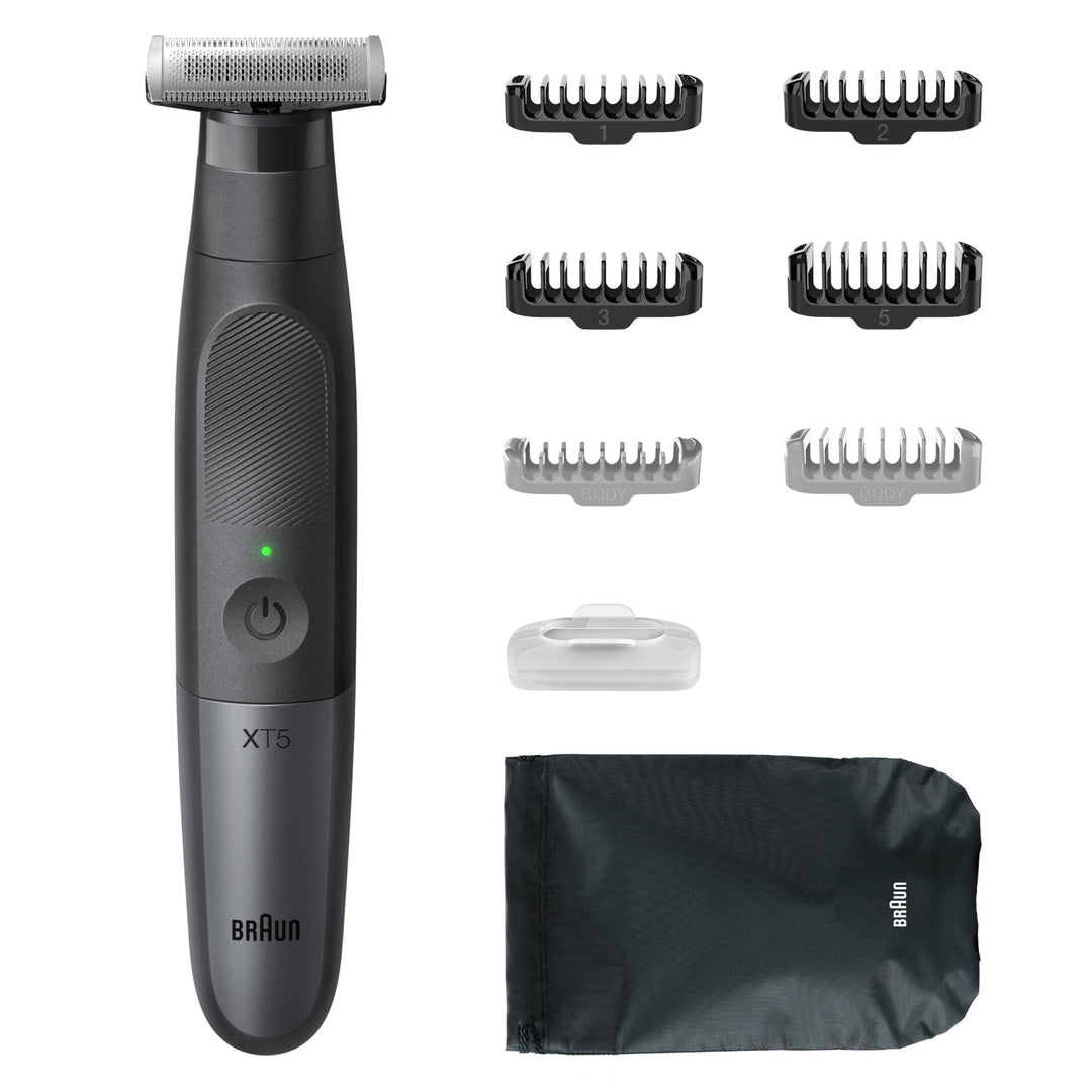 Braun Series X All-in-One Barttrimmer/ Bodygroomer / Elektrorasierer Herren / Haarschneidemaschine,