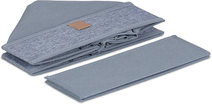 Relaxdays Unterwäsche Organizer, 4er Set, Aufbewahrungsbox für Socken & Unterwäsche, Kleiderschrank