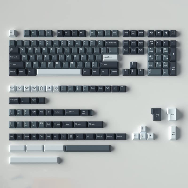 Apollo Keycaps Set 171 Keys Cherry Profile Doubleshot Custom Keycaps für Cherry MX Gateron Kailh Box