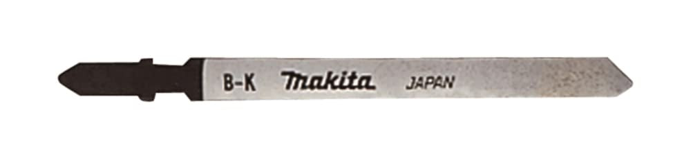 Makita A-80416 Stichsägeblatt B-K 5 Stück, glatte Klinge, Spezialblatt für Weichgummi, Leder, Pappe