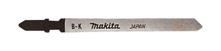 Makita A-80416 Stichsägeblatt B-K 5 Stück, glatte Klinge, Spezialblatt für Weichgummi, Leder, Pappe
