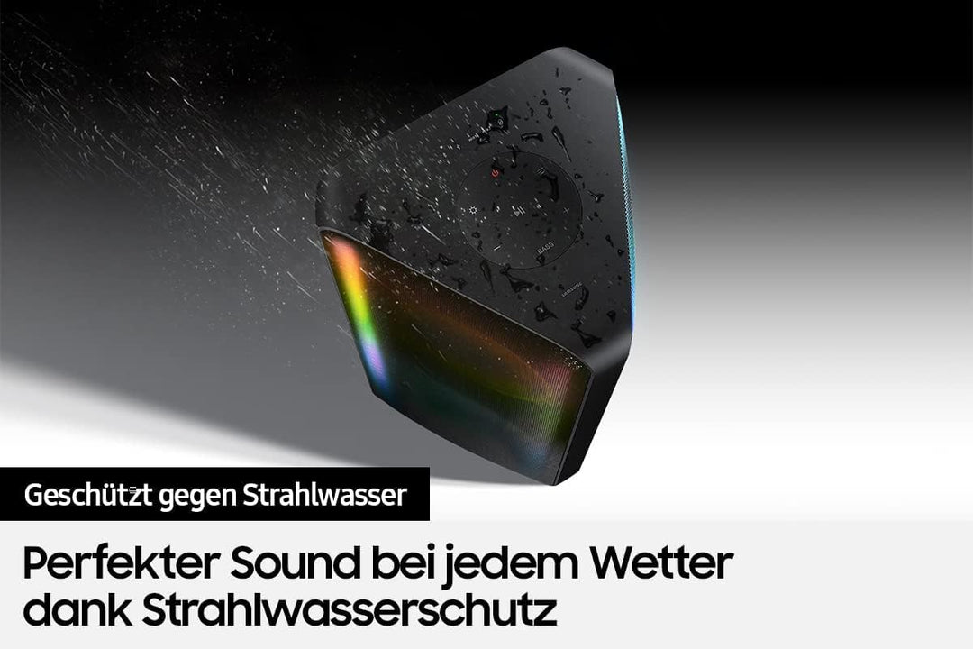 Samsung MX-ST50B Sound Tower (Deutsches Modell), Bi-direktionaler Raumklang mit 4 Lautsprechern, Kra